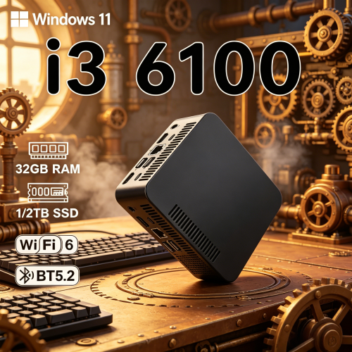 Pc Gaming All In One - Stijlvolle Handige MINI PC Windows 11