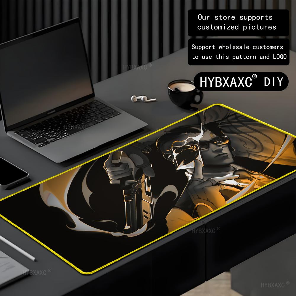 Pc Gaming Yellow - VALORANT Kamer Grote Muis Pad Gaming