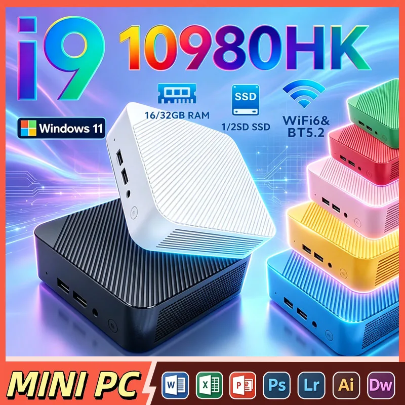 Pc Gaming All In One - Mini PC Intel Core I9-10980HK Krachtige