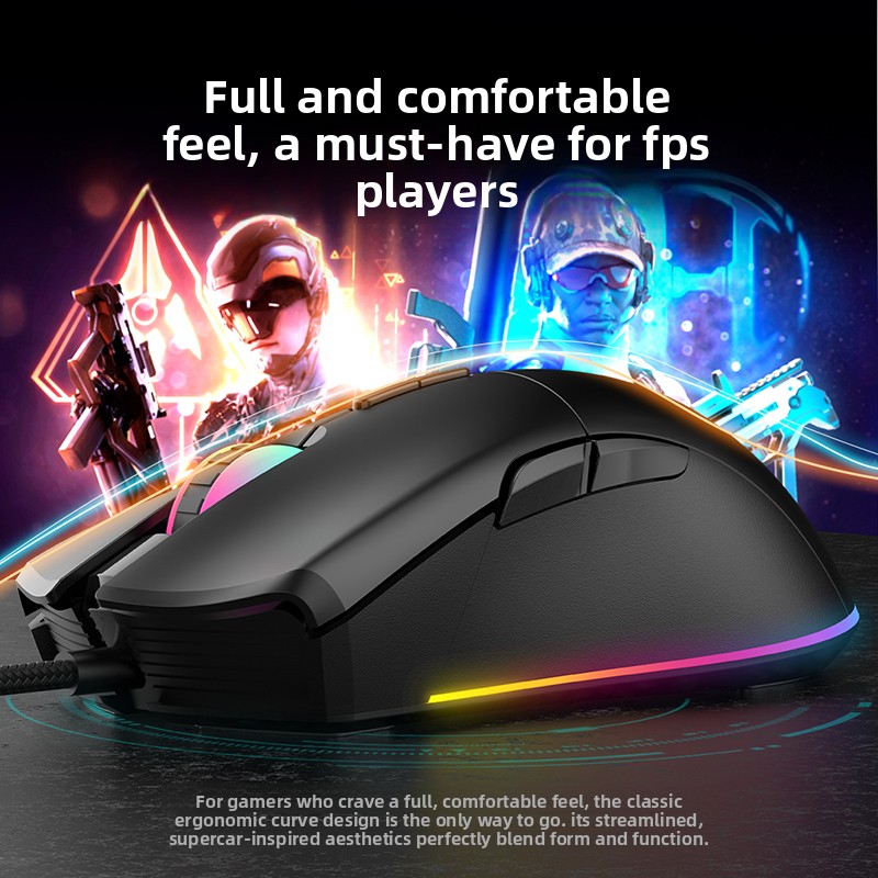 Bedrade gamingmuis voor cyberc - Pc Gaming Cafe recensie en prijs