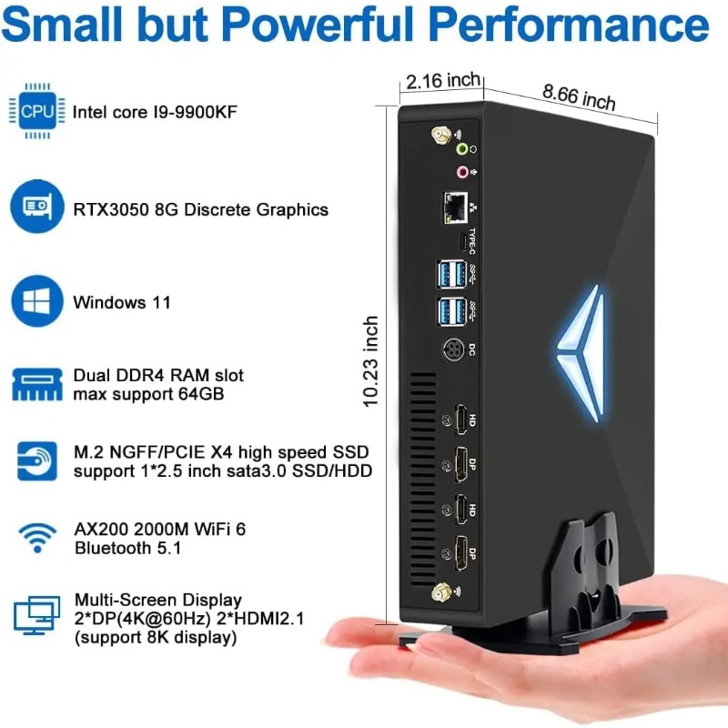 【Nieuwe aanwinst】Mini desktop  - Pc Gaming I7 recensie en prijs