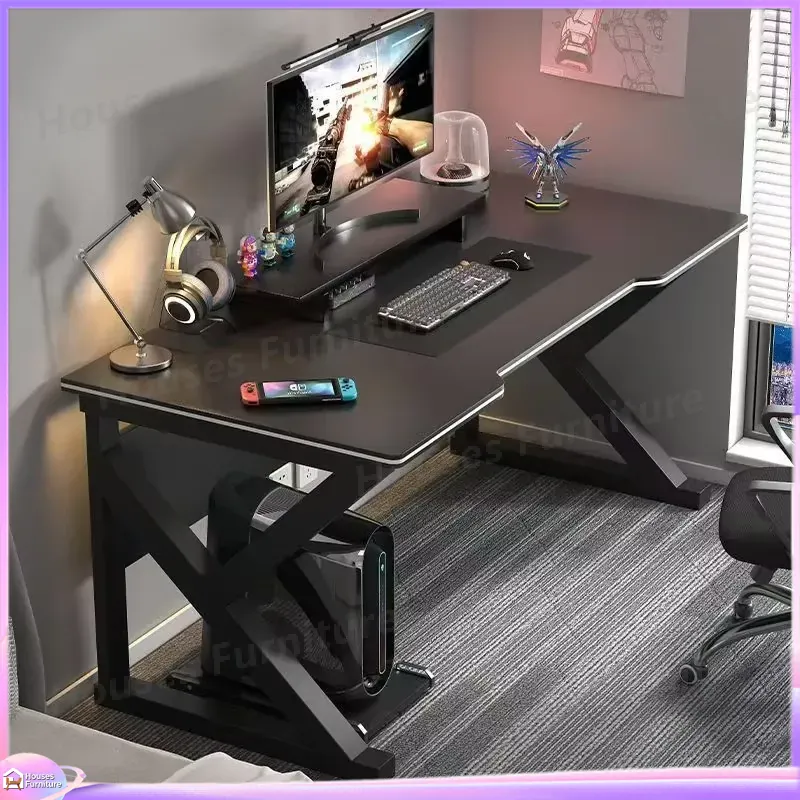 Cafe Metal Gaming Desk Zwarte  - Pc Gaming Cafe recensie en prijs