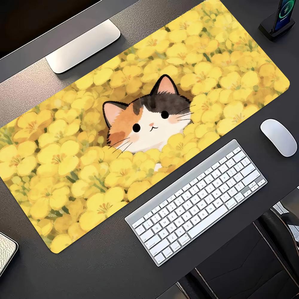 Schattige Calico Kat In Gele B - Pc Gaming Yellow recensie en prijs