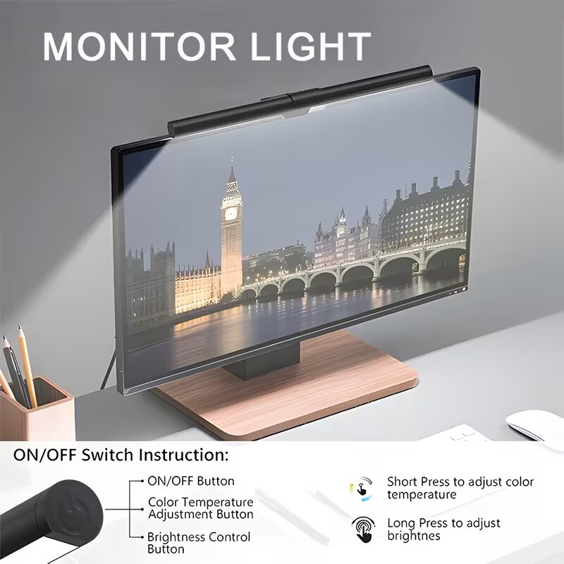 RGB LED-monitorlichtstrip Trap - Pc Gaming Yellow recensie en prijs