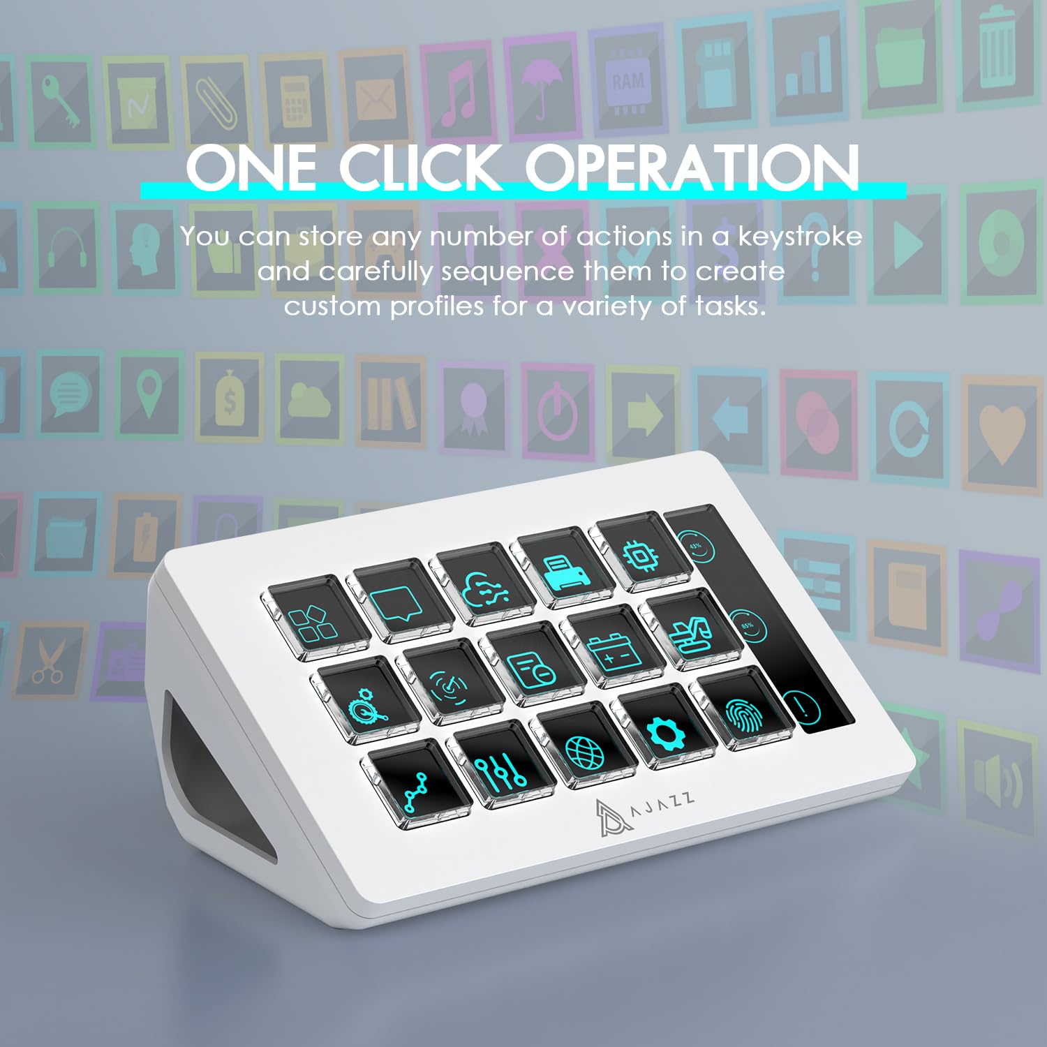 ATTACK SHARK x AJAZZ AKP153 ST - Stream Deck recensie en prijs