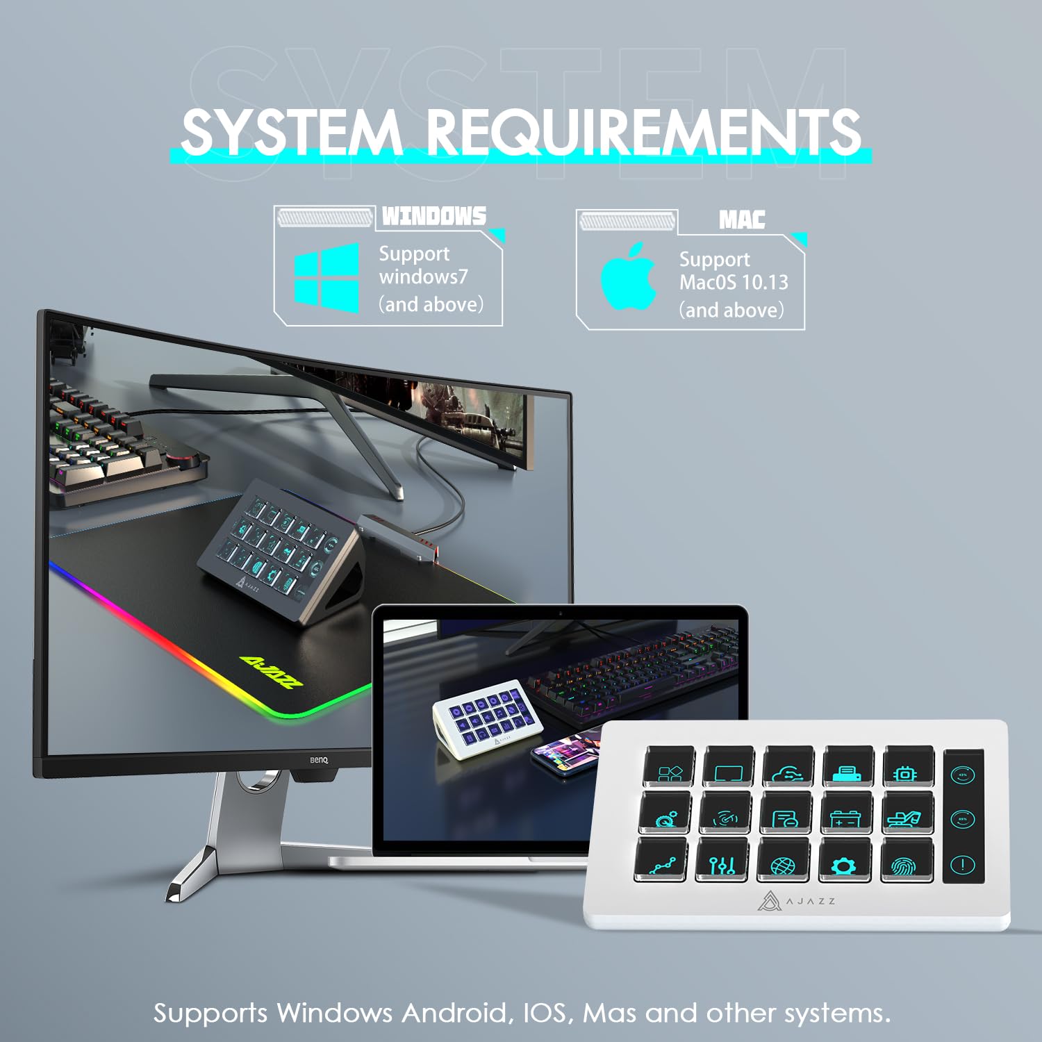 ATTACK SHARK x AJAZZ AKP153 ST - Stream Deck recensie en prijs