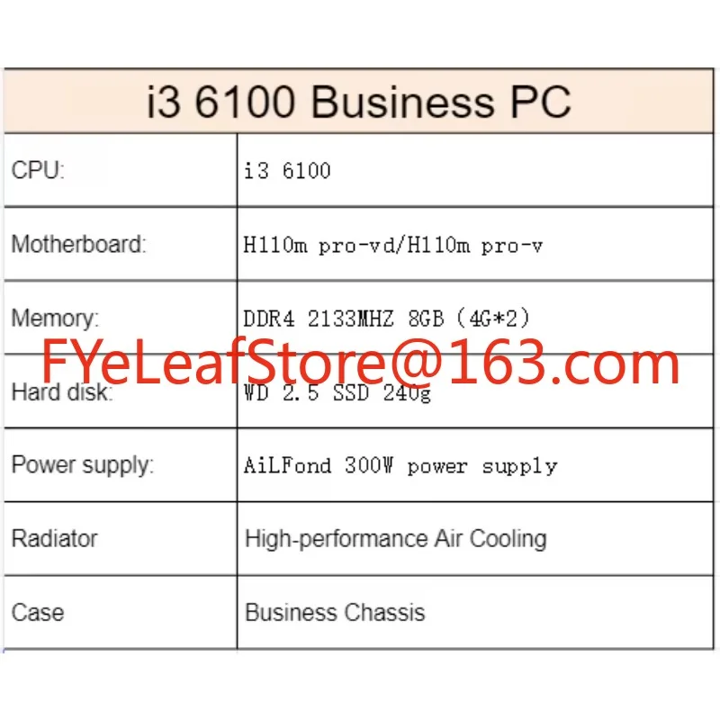 i3 6100 full-gaming pc op maat - Pc Gaming All In One recensie en prijs