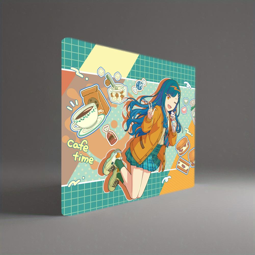 Pastel Cafe Girl bureau-onderl - Pc Gaming Cafe recensie en prijs