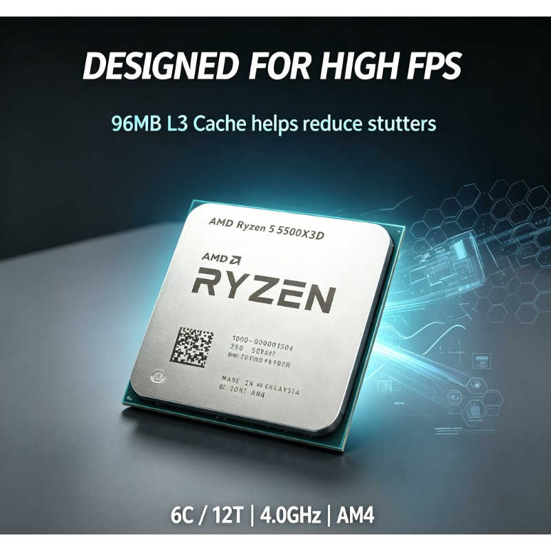 AMD Ryzen 5 5500X3D DIY Gaming - Pc Gaming Amd Ryzen 5 recensie en prijs