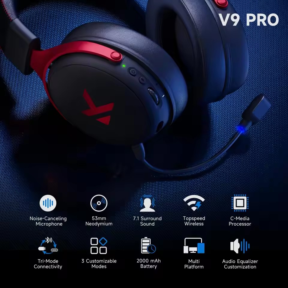 E-sports-headset Draadloos Lag - Pc Gaming Victus recensie en prijs