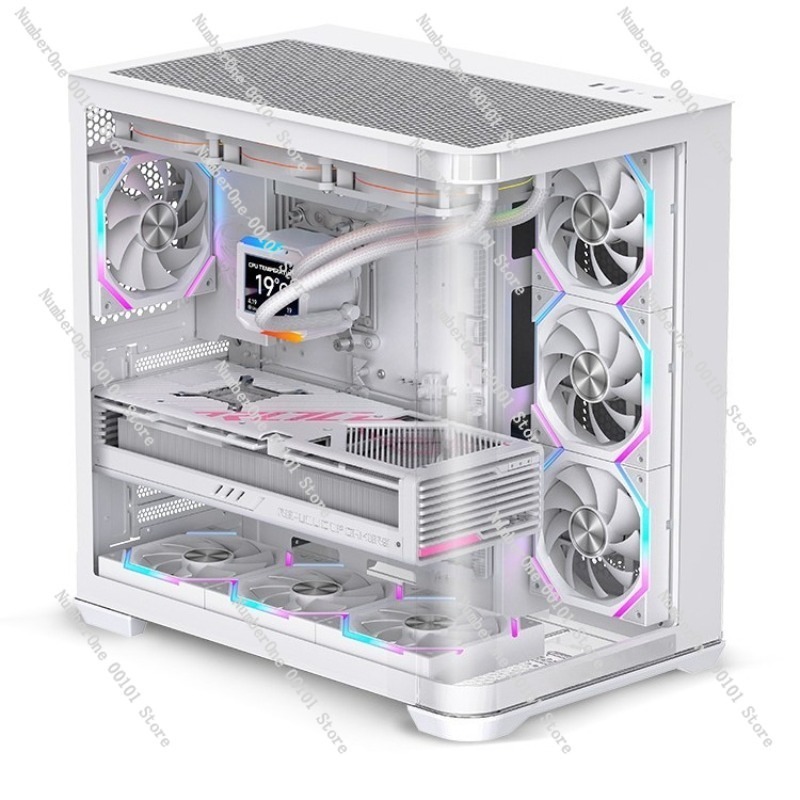 Gebogen gehard glazen gaming A - Pc Gaming Cafe recensie en prijs