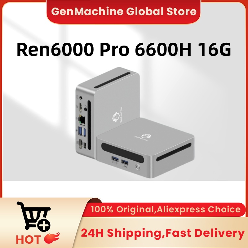 GenMachine AMD Ryzen 5 6600H M - Pc Gaming Amd Ryzen 5 recensie en prijs